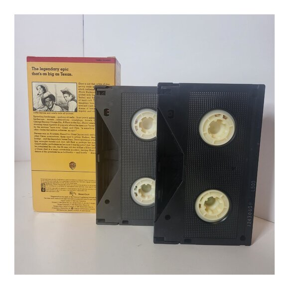 Giant (2 tape set) BETA Tape Betamax (Not VHS) James Dean - Picture 2 of 3